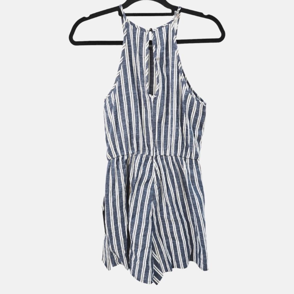 NWT Speechless Ruffle Halter Romper Size S - Picture 6 of 7